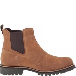 NEW CHACO women's fields chelsea waterproof boots in maple brown suede